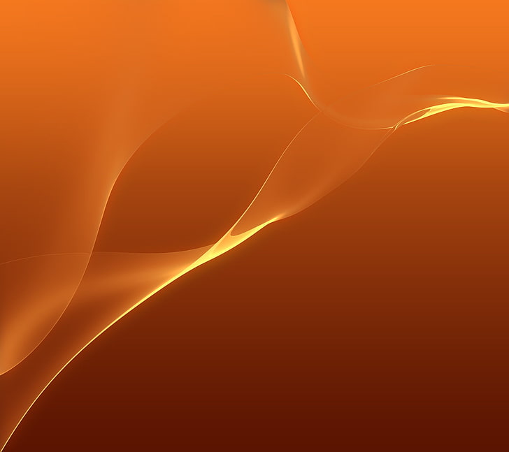 orange and yellow wallpaper, abstract, curve, pattern, backgrounds, HD wallpaper