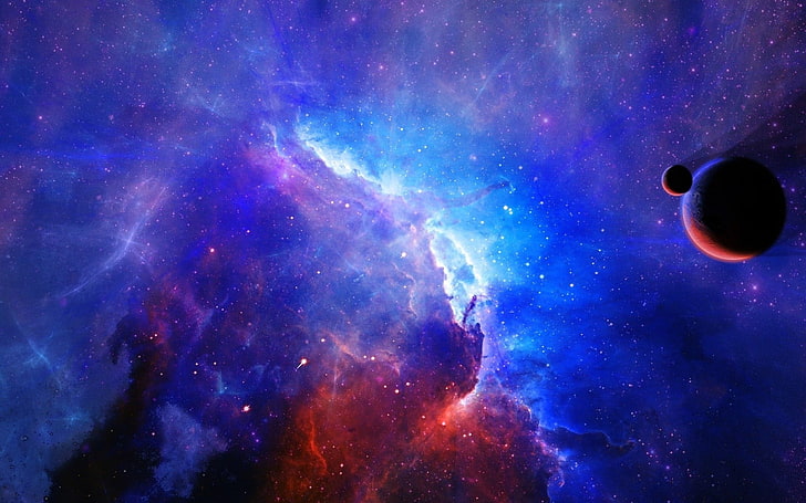 Purple Nebula galaxy space stars universe HD phone wallpaper  Peakpx
