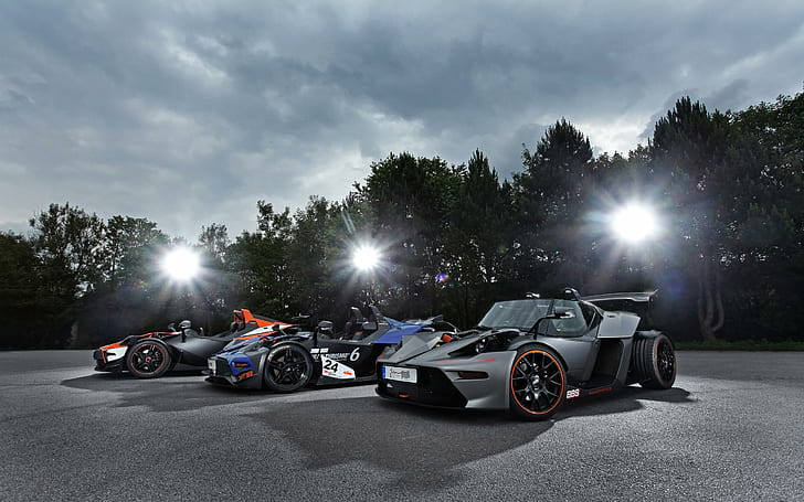 2014 Wimmer KTM X Bow Trio, three concept cars, other cars, HD wallpaper