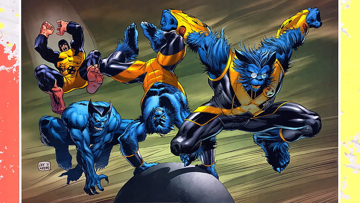 HD wallpaper: X-Men Beast HD, x-men evolution of beast photo, cartoon/comic  | Wallpaper Flare