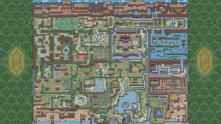 assorted-color sketch, The Legend of Zelda, The Legend of Zelda: Link's Awakening, HD wallpaper