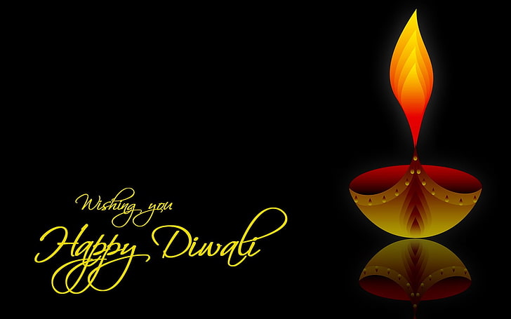 Diwali Cool, black background with text overlay, Festivals / Holidays, HD wallpaper
