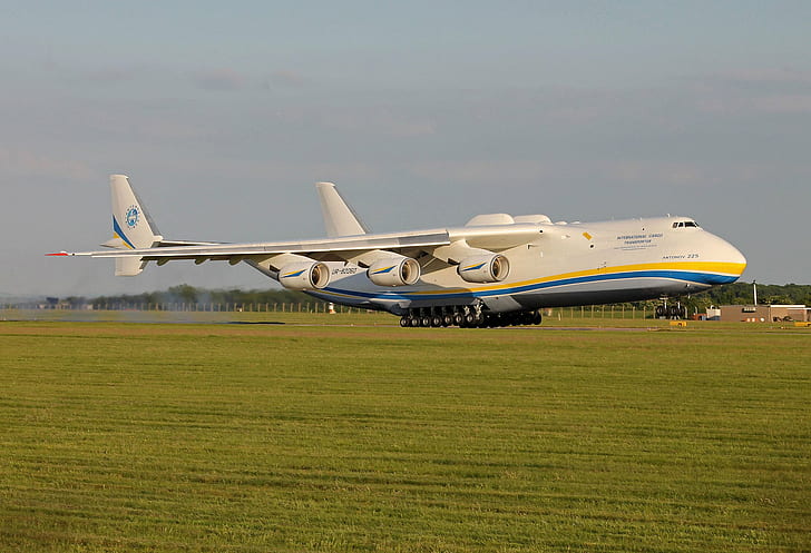 225, aircrafts, airplane, antonov, cargo, transport, ukrainian, HD wallpaper
