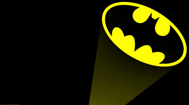HD wallpaper: Call the Batman, yellow and black Batman logo, Cartoons,  Others | Wallpaper Flare