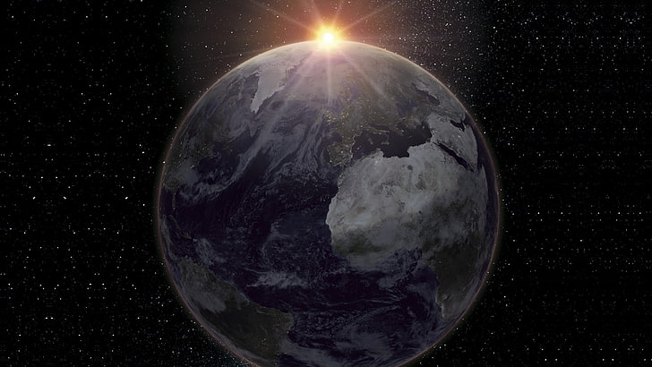 Download Black Supreme Planet Earth Wallpaper