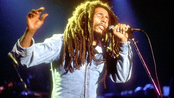 HD wallpaper: Bob Marley, Singers, Man, Music, one person, long hair,  hairstyle | Wallpaper Flare
