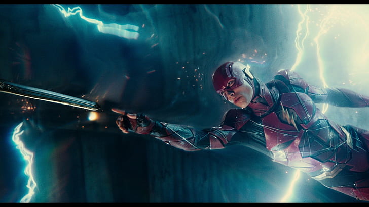 Movie, Justice League (2017), Ezra Miller, Flash, HD wallpaper