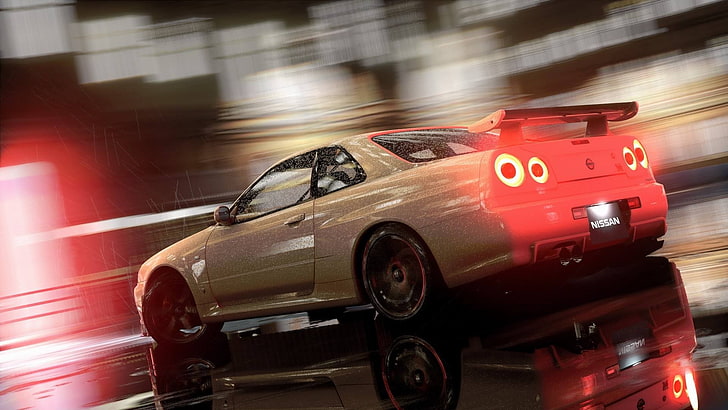 car, Nissan, video games, Need for Speed, Nissan Skyline, Nissan Skyline GT-R