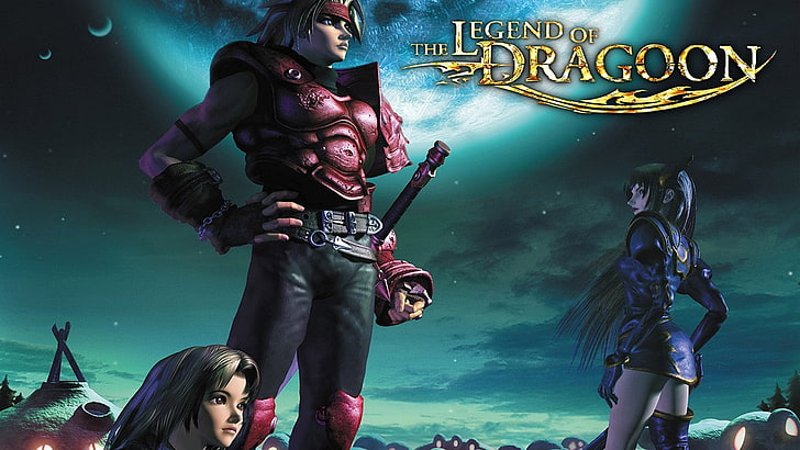 Video Game, The Legend Of Dragoon, women, night, adult, females