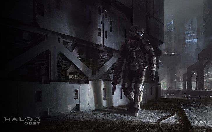 video games, Halo 3: ODST, HD wallpaper