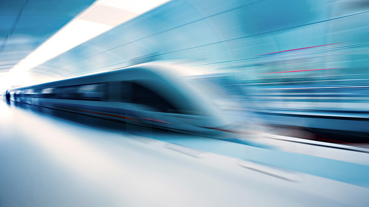 subway, train, photo manipulation, long exposure, metro, motion blur