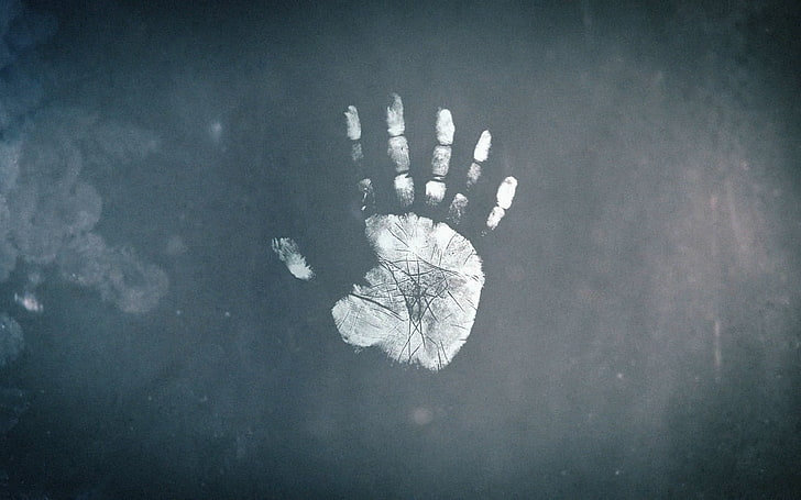 grey and white handprint wallpaper, Fringe (TV series), hands