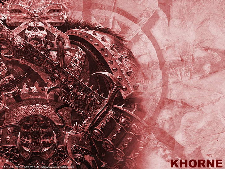 Warhammer 40K Khorne HD, video games, HD wallpaper