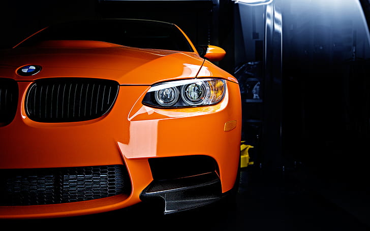 HD wallpaper: BMW M3 Orange HD, cars | Wallpaper Flare