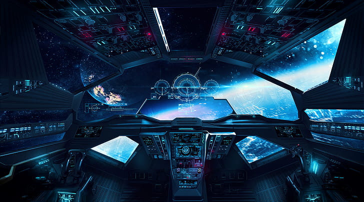 Futuristic Spaceship Interior In Stunning 3d Render Background, Spaceship  Interior, Corridor, Hallway Background Image And Wallpaper for Free Download