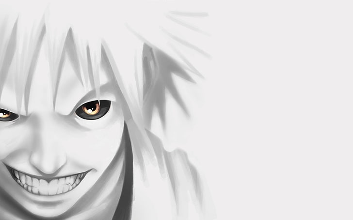 HD wallpaper: anime character sketch, boy, anger, teeth, fangs, human Face  | Wallpaper Flare