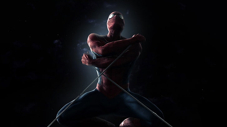 Spider-Man wallpaper, Marvel Cinematic Universe, men, sport, one Person, HD wallpaper