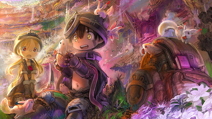 Regu (Made in Abyss), Riko (Made in Abyss), HD wallpaper