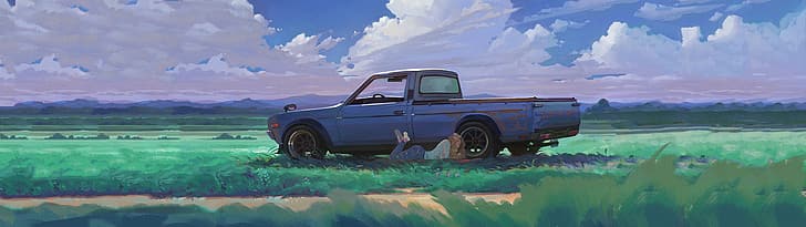 Bạn muốn tìm một bức ảnh nền độc đáo về chiếc xe Datsun? Hãy xem thử bức hình này. Với sự kết hợp tuyệt vời giữa nghệ thuật, âm nhạc LoFi và một chiếc xe pickup cổ điển, bức ảnh này sẽ làm bạn xao xuyến đến không ngờ. Khám phá từng chi tiết, trải nghiệm một \