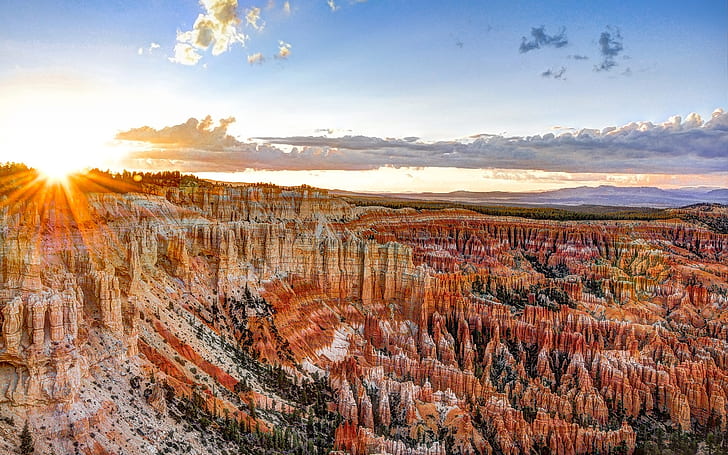 USA, State Utah, Bryce Canyon National Park, HD wallpaper