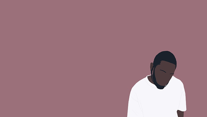Kendrick Lamar Minimal, one person, standing, copy space, real people