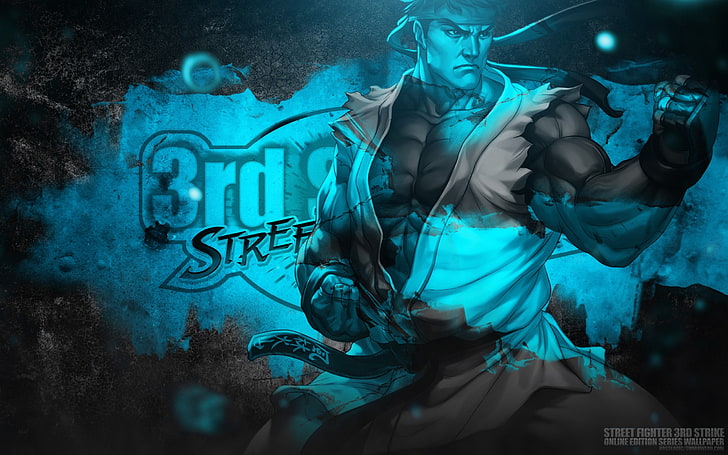 ryu bosslogic artgerm street fighter iii 3rd strike online edition 2560x1600  Video Games Street Fighter HD Art, HD wallpaper