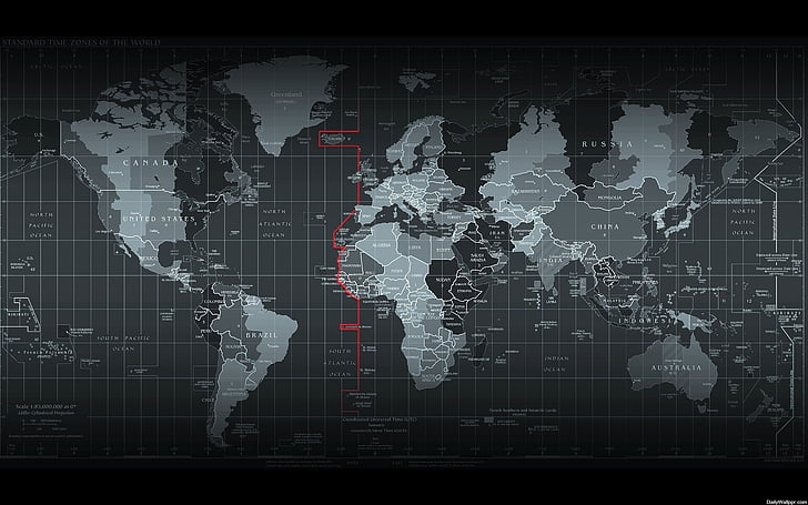continents, earth, globe, grid, land, maps, ocean, sea, time, HD wallpaper