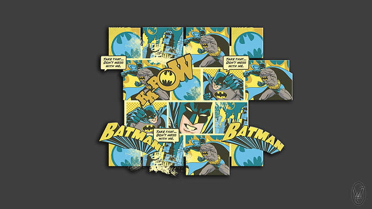 Batman comic script wallart, sketches, logo, comics, communication, HD wallpaper