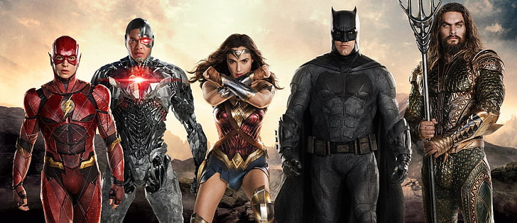 Movie, Justice League (2017), Aquaman, Batman, Ben Affleck