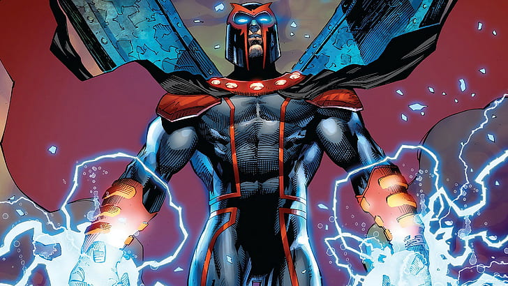 Marvel Comics, Magneto, frontal view