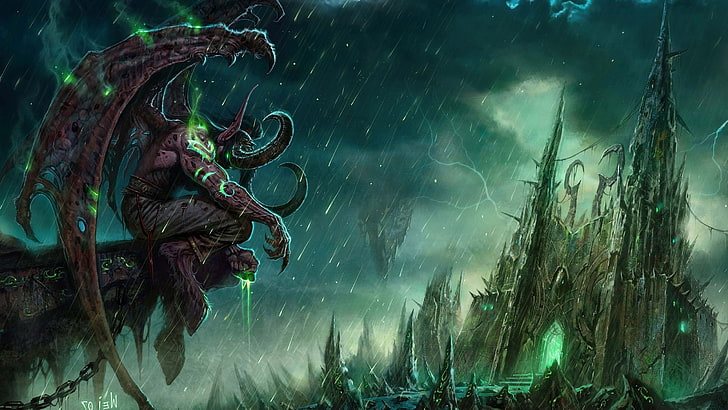 World Of Warcraft: The Burning Crusade, water, nature, plant, HD wallpaper