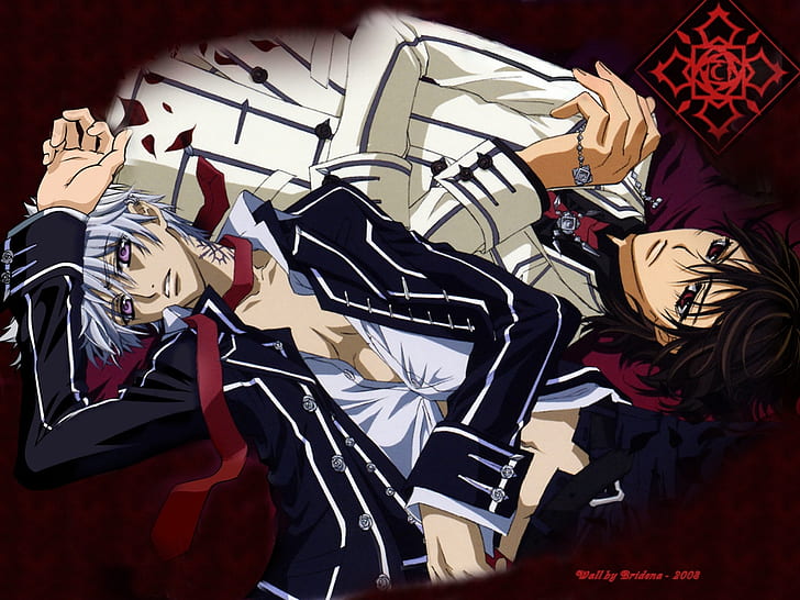 by kaname or zero fro vampire knight by 1024x768  Anime Vampire Knight HD Art