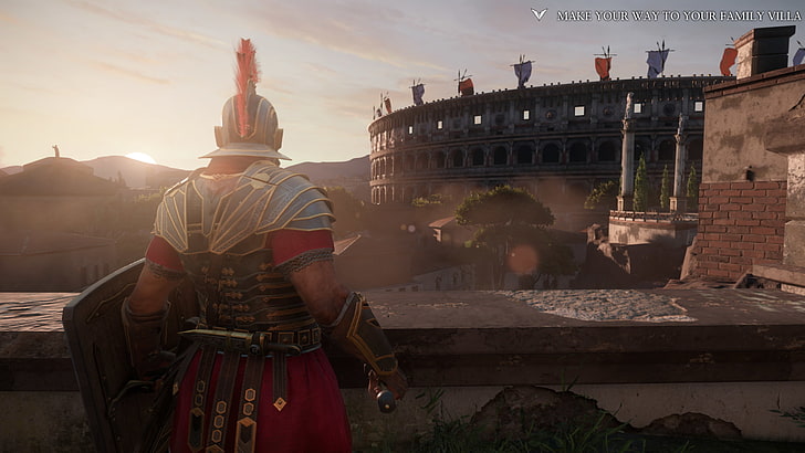 video games, Ryse: Son of Rome, real people, architecture, built structure
