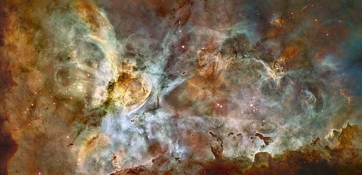 nebula, stars, space, HD wallpaper