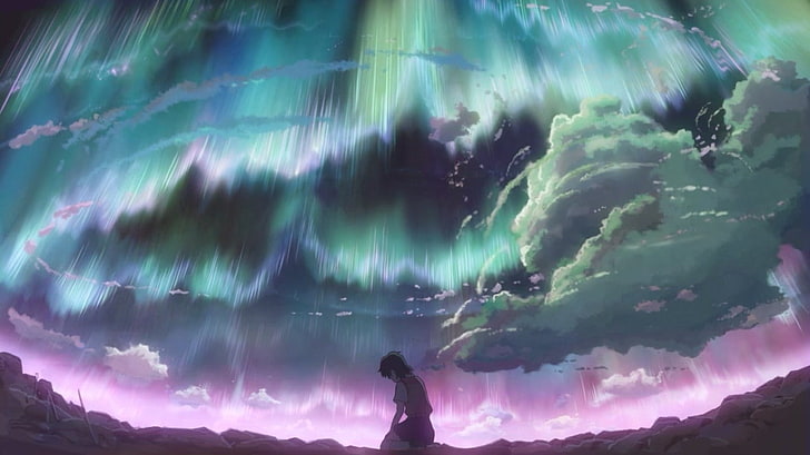 anime, Children Who Chase Lost Voices, Makoto Shinkai, beauty in nature, HD wallpaper