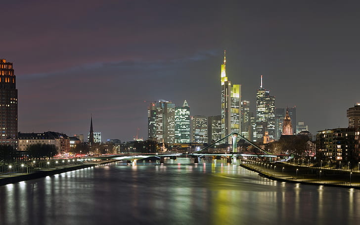 Frankfurt Am Main, Hessen, Germany, HD wallpaper