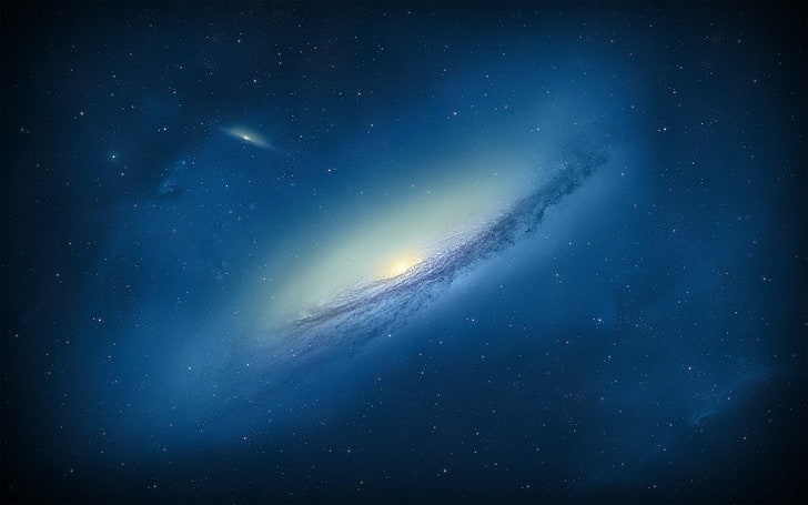 galaxy illustration, universe, space art, digital art, NGC 3190