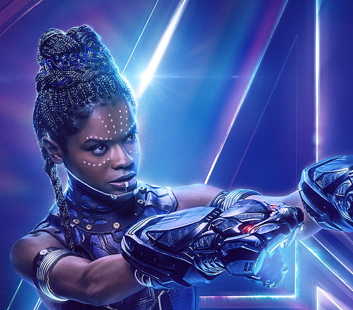 shuri, avengers infinity war, 2018 movies, hd, poster, one person