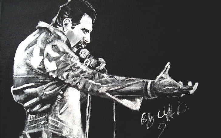Freddie Mercury, Queen, HD wallpaper