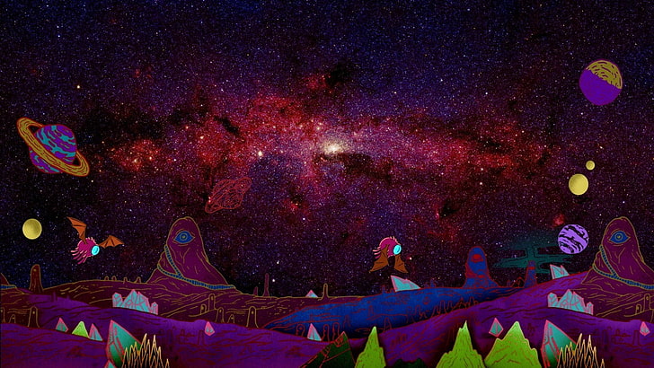 Hd Wallpaper Tv Show Rick And Morty Space Wallpaper Flare