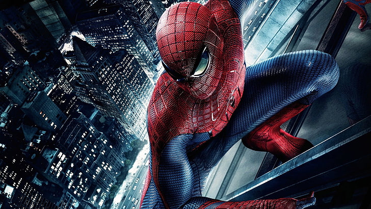 Marvel Spider-Man digital wallpaper, movies, architecture, built structure, HD wallpaper
