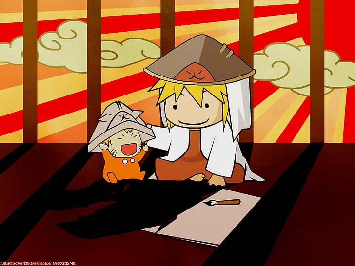 chibi naruto shippuden yondaime naruto uzumaki minato namikaze 1280x960  Anime Naruto HD Art