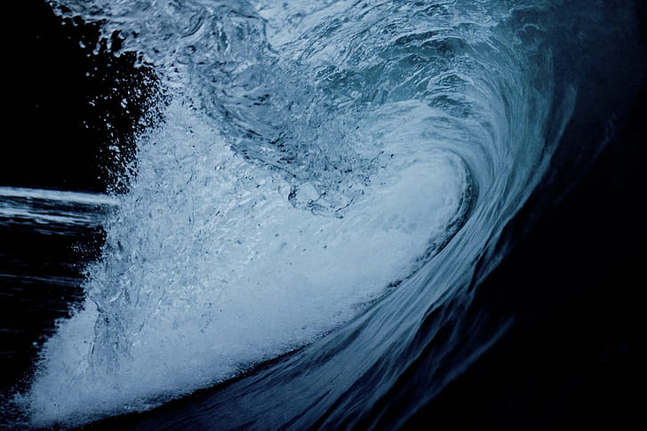 water, waves, HD wallpaper