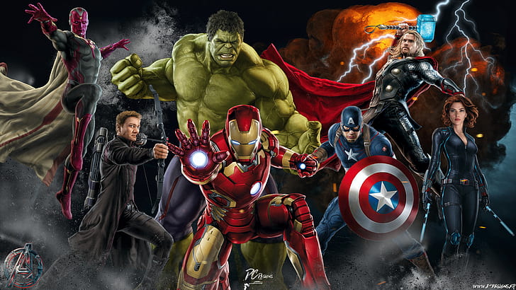 Marvel Cinematic Universe, Marvel Comics, Iron Man, Thor, Hulk