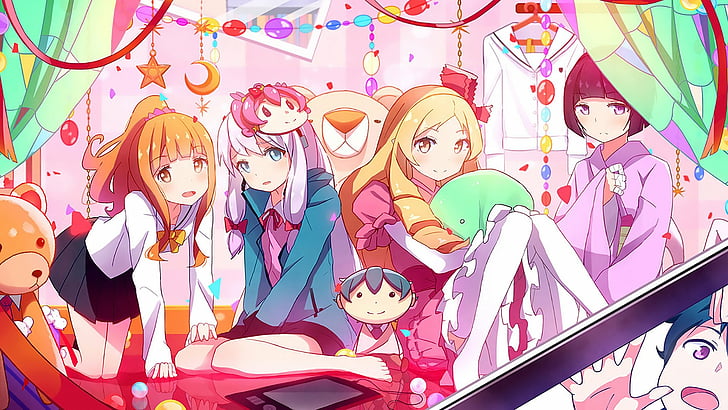 Anime, EroManga-Sensei, Elf Yamada, Masamune Izumi, Megumi Jinno, HD wallpaper