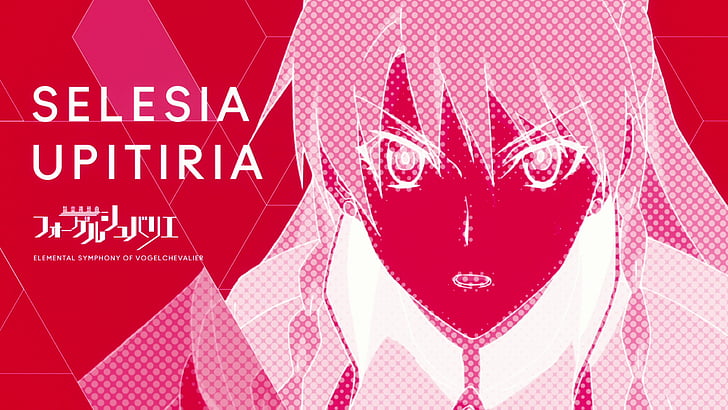 Hd Wallpaper Anime Re Creators Selesia Yupitiria Red Pink Color Text Wallpaper Flare