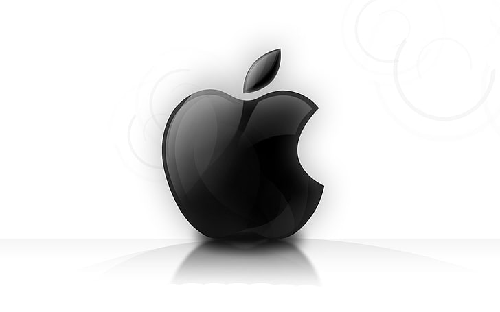 HD wallpaper: Shining Glassy Apple logo, indoors, still life, no people,  close-up | Wallpaper Flare
