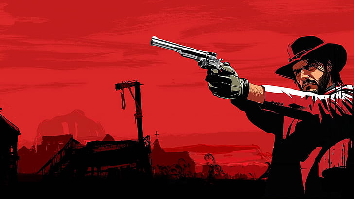 Wild West, Red Dead Redemption, Rockstar Game, American Old West, HD wallpaper