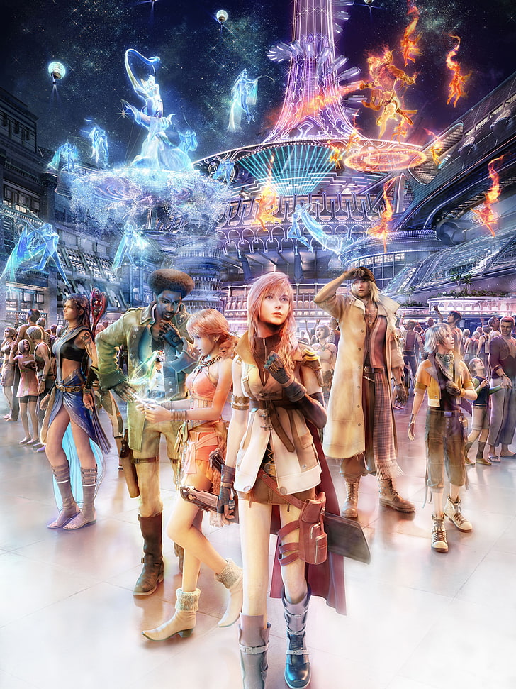 Final Fantasy VX wallpaper, Claire Farron, Snow Villiers, Oerba Dia Vanille
