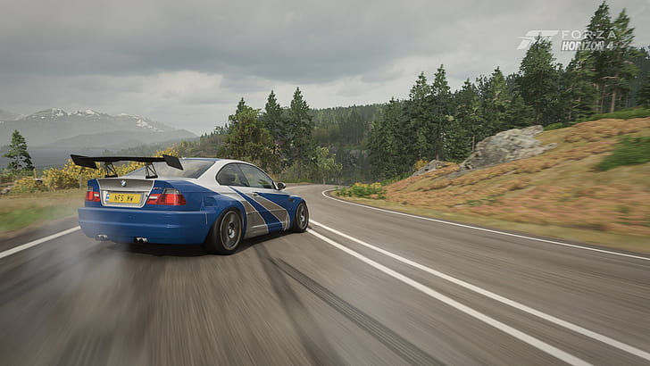 BMW, BMW M3 E46, E-46, Forza Horizon 4, Need for Speed, Need for Speed: Most Wanted, HD wallpaper